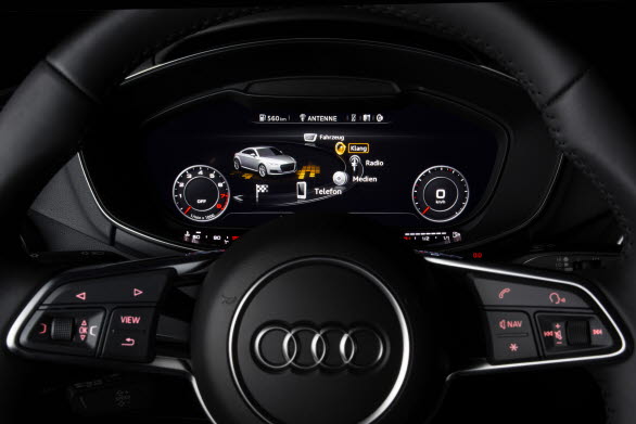 Audi TT med Bang & Olufsen Sound System