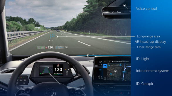 Förutom "Travel Assist" visar den också nya symboler som rondeller och information om avståndet till resmålet. Körriktningspilarna ser nu också mycket mer integrerade ut i omgivningen.