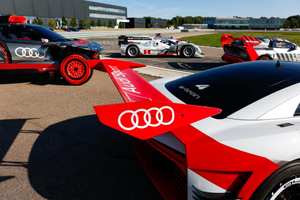 Audi RS Q e-tron, Audi e-tron Vision Gran Turismo, Audi R18 e-tron quattro, Audi e-tron FE07, Audi S1 e-tron quattro Hoonitron