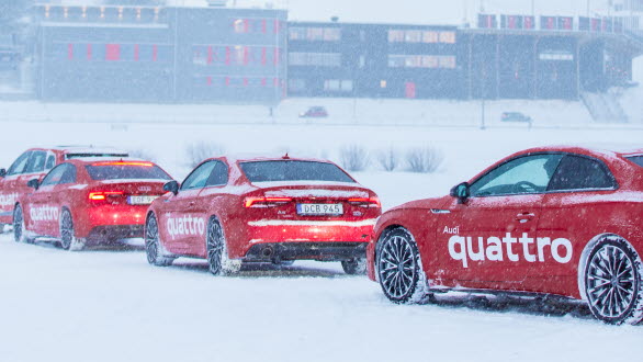 Audi quattro vinterkörning
