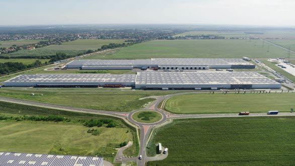 Europas största solcellstak