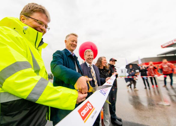 Invigning laddkorridor västkusten vid Circle K Strömstad. Foto Terje Borudd