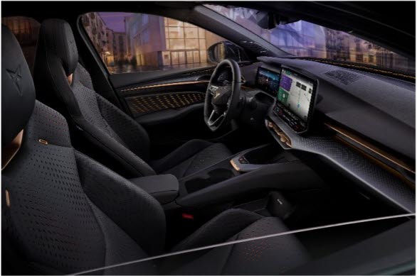 Skålade CUP-säten i nya CUPRA Raval.