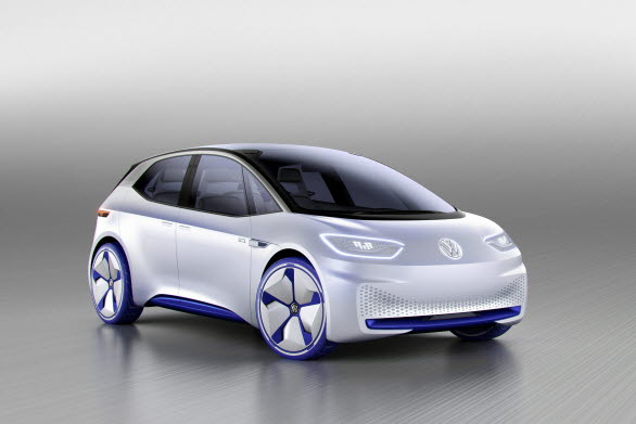 Eldrivna Volkswagen I.D. får en räckvidd på cirka 50 mil till priset av en dieseldriven Golf.
