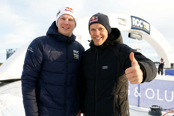 Johan Kristoffersson och Mattias Ekström