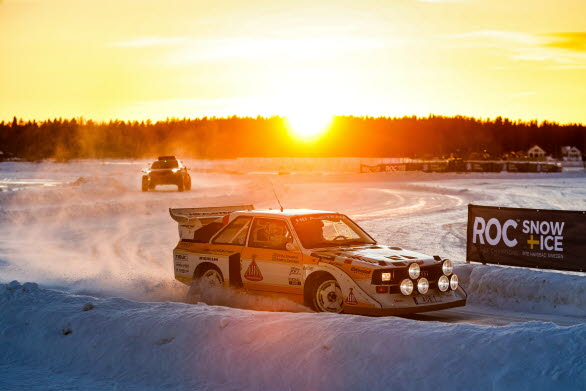 Audi Sport quattro S1 bjöd på välljud under Race of Champions 2023