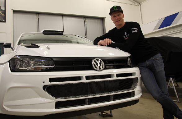 Det lutar åt en del rally framöver för Johan Kristoffersson, med en ny kompis i form av en Polo GTI R5.