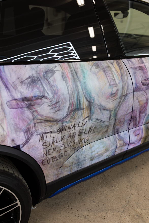 Porsche Macan Art Car