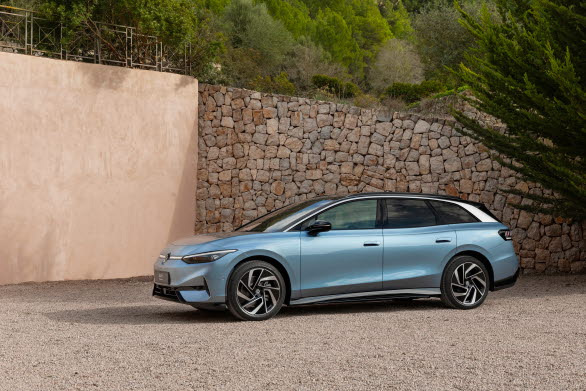 Nya ID.7 Tourer lanseras kring halvårsskiftet.