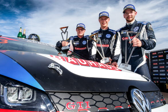Ekblom, Kristoffersson och Blomstedt dominerade stort i senaste STCC-deltävlingen.