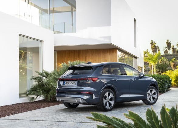Uppdaterade Audi Q4 e-tron