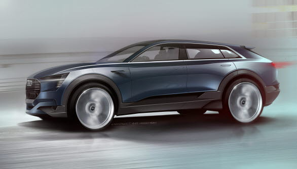 Audi e-tron quattro concept - exteriör
