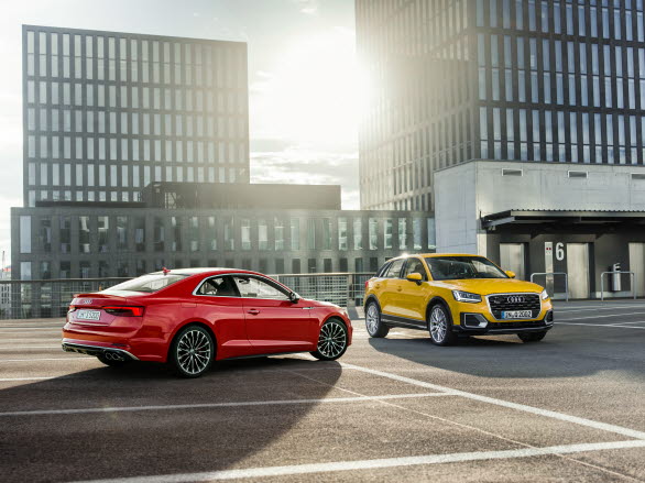 Audi A5 och Audi Q2