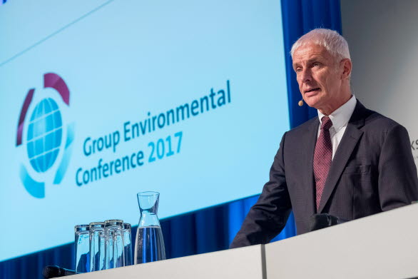 Omkring 400 miljöansvariga i Volkswagen-koncernen träffades vid GEC 2017 för att främja en hållbar utveckling av bolaget.