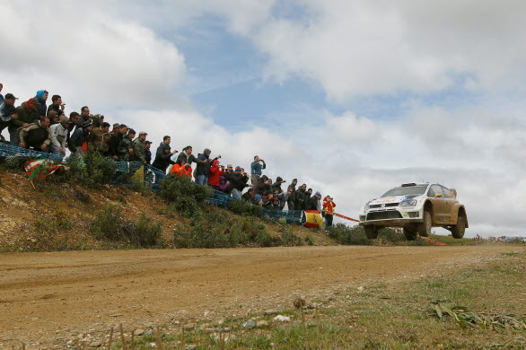 Andreas Mikkelsen tog nästan inga risker, slutade som fyra.