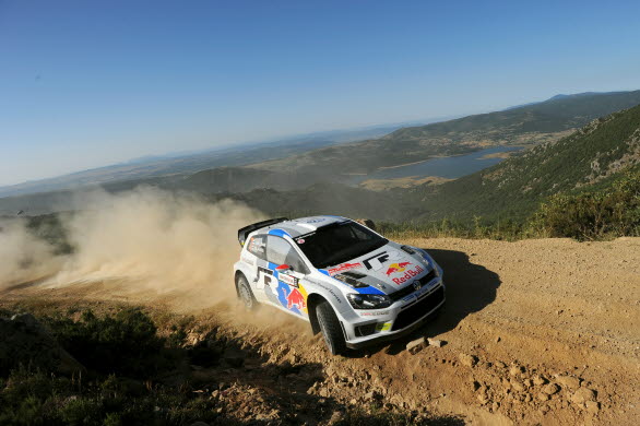 Rally Italien ställde stora krav på förarna, med höga temperaturer och smala, krokiga vägar kantade av stenar. 