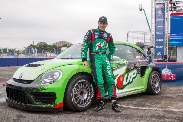 Teamet Volkswagen Andretti Rallycross driver två bilar i den amerikanska rallycross-serien Global Rallycross Championship med förarna Scott Speed och Tanner Foust. Speed leder mästerskapet efter tre deltävlingar. 