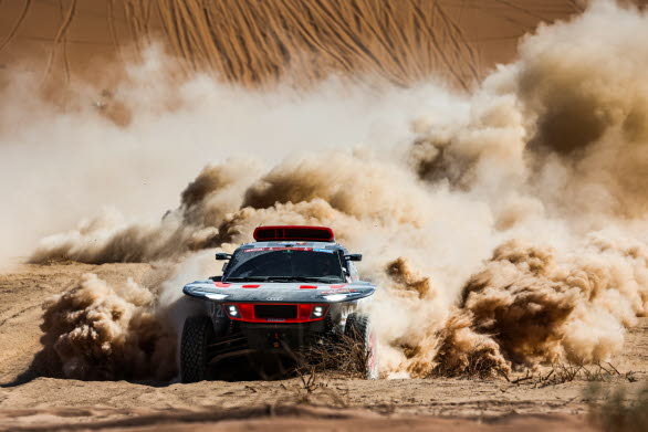 Audi startar i Dakarrallyt för tredje året med elektrifierade RS Q e-tron