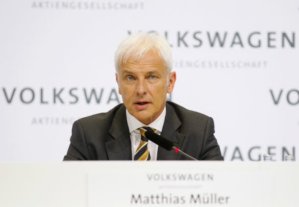 Matthias Müller, ny VD för Volkswagen-koncernen