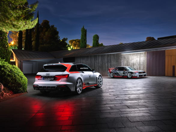 Nya Audi RS 6 Avant GT och Audi 90 quattro IMSA GTO