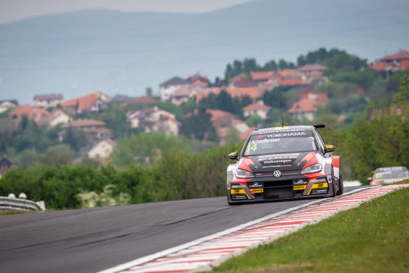 Johan Kristoffersson kommer att få kämpa hårt på Slovakiaring under helgen.