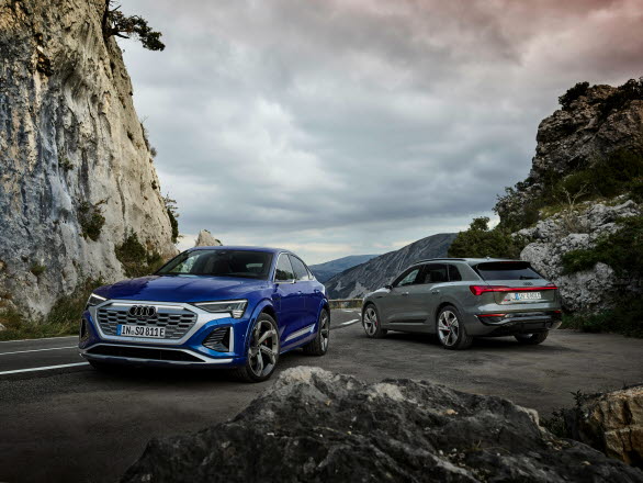 SQ8 Sportback e-tron och Q8 e-tron