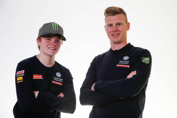 Oliver Solberg och Johan Kristoffersson.