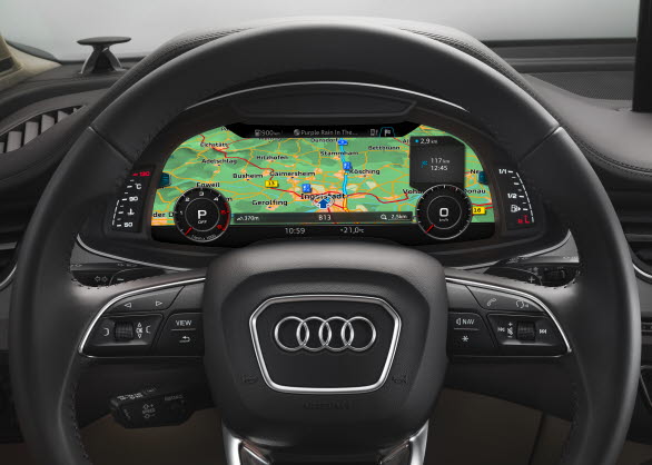 Audi Q7 virtual cockpit