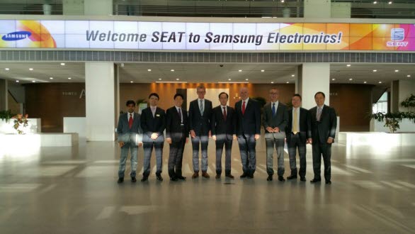 SEAT and SAMSUNG- the perfect alliance to always be connected