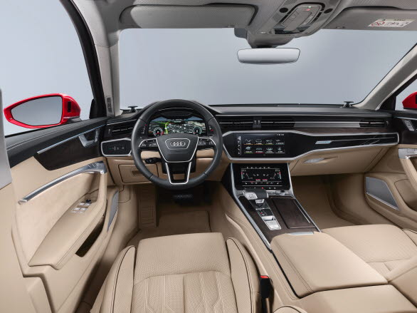 Audi A6 2018 interiör