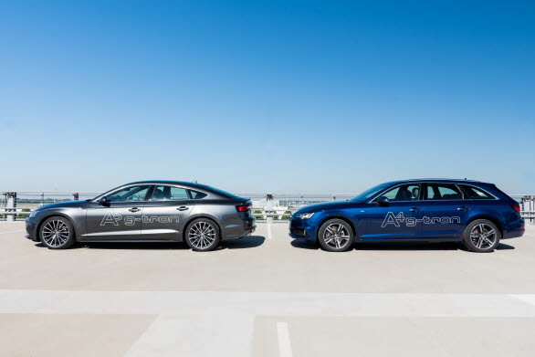 Audi A4 och A5 Sportback g-tron