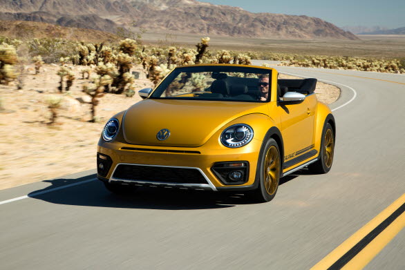 Beetle Dune som cabriolet.