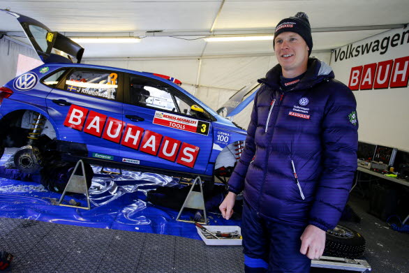 Johan Kristoffersson har en bra känsla i kroppen inför VM-tävlingen på hemmaplan. 