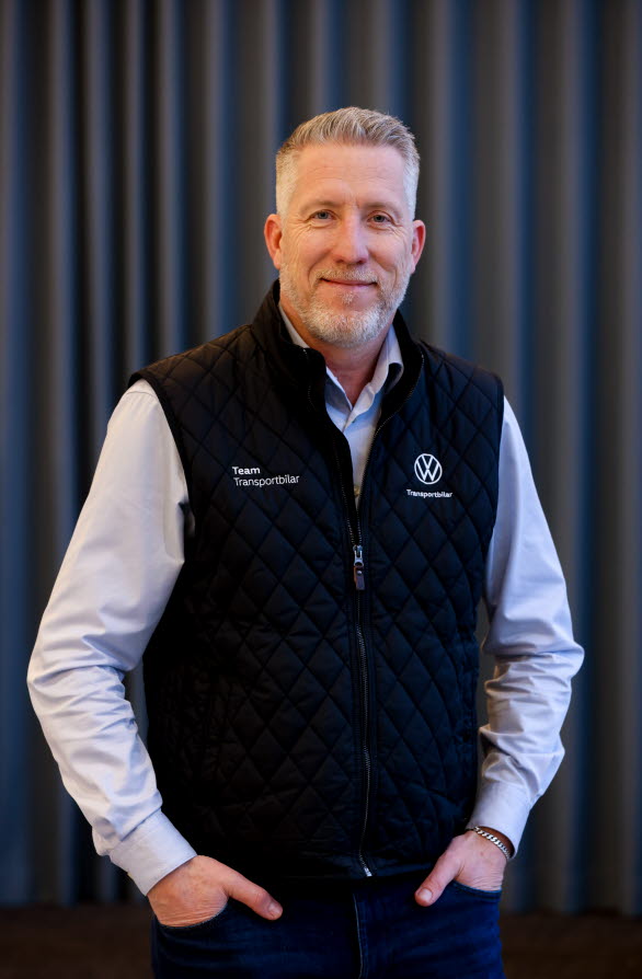 Joakim Falkestedt, chef Produkt, Volkswagen Transportbilar