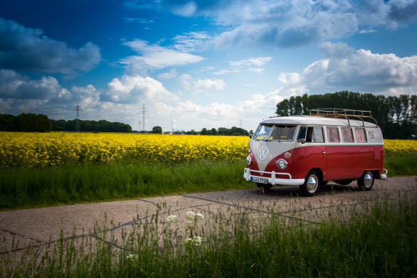 "Fullskalemodellen" går att hyra av Volkswagen Oldtimers