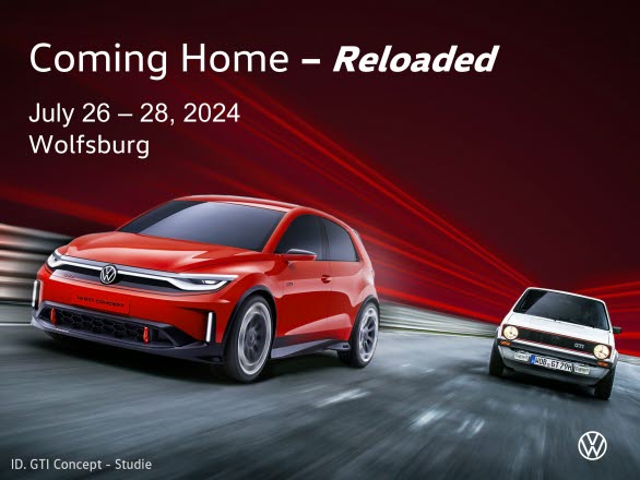 GTI-träffen flyttar från Wörthersee till Wolfsburg och arrangeras den 26-28 juli 2024.