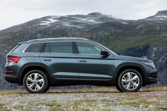 4,7 meter lång och 1,88 meter bred. Kodiaq blir SKODAs första stora SUV.