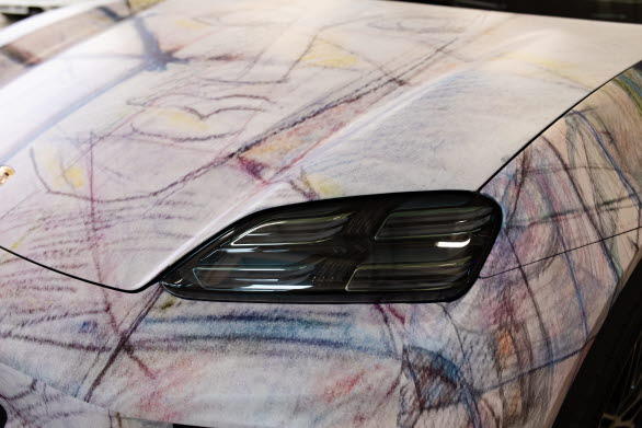 Porsche Macan Art Car