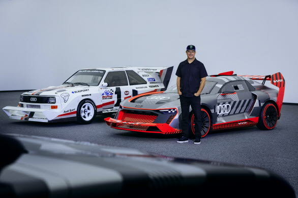 Ken Block’s Audi S1 Hoonitron och Audi Sport quattro S1