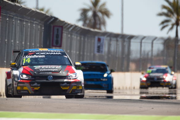 Johan Kristoffersson beger sig kommande helg till Zandvoort-banan i Nederländerna för den fjärde deltävlingen i WTCR. Foto: Frederic Le Floc'h.