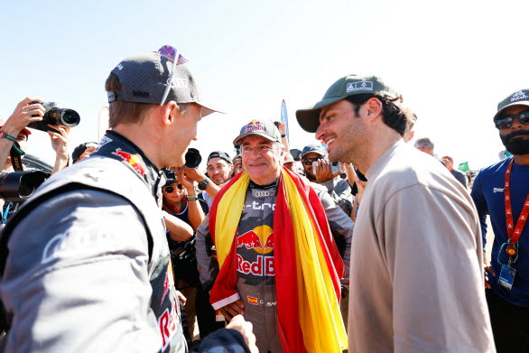Mattias Ekström, Carlos Sainz, Carlos Sainz jr.