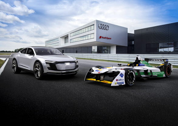 Audi e-tron FE04 och Audi e-tron Sportback