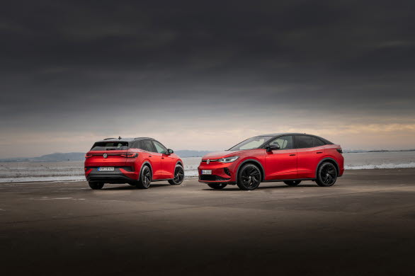 Fyrhjulsdrivna GTX-versionerna av ID.4 och ID.5 har nu en systemeffekt på 340 hk (250 kW).