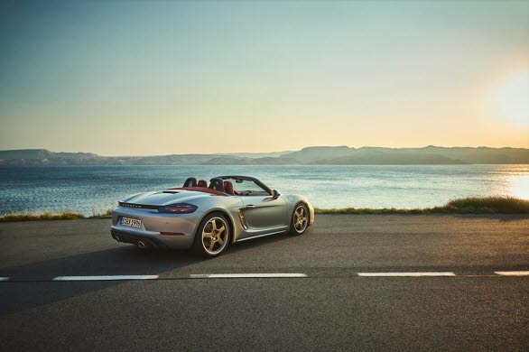 Jubileumsmodellen Porsche Boxster 25 years