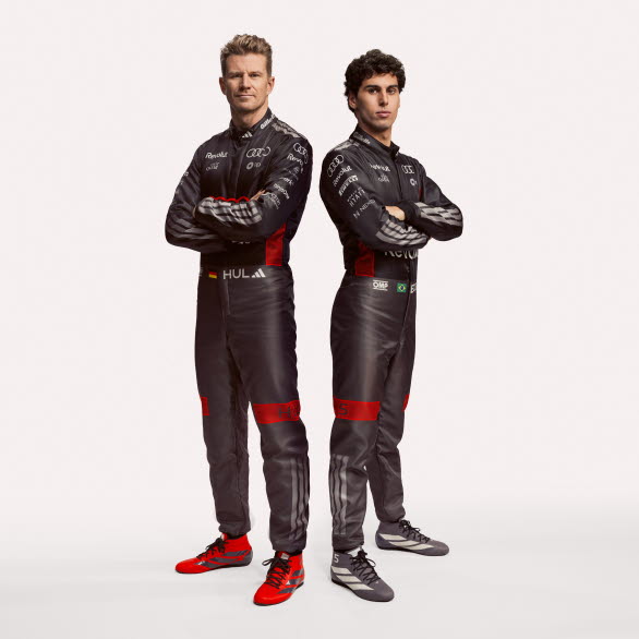 Förarteamet Nico Hükenberg och Gabriel Bortoleto