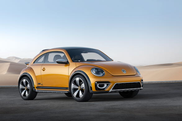 Beetle Dune premiärvisas vid den internationella bilsalongen ”North American International Auto Show” (NAIAS) i Detroit, 13-26 januari.