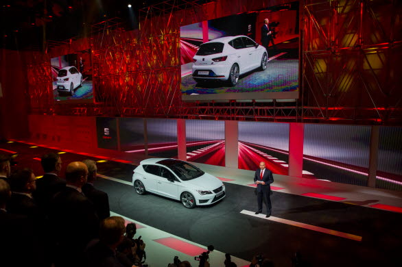 SEAT presenterar nya Leon CUPRA