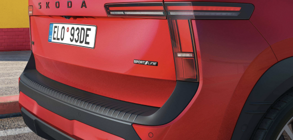 Sportline-emblemet på Škoda Epiq