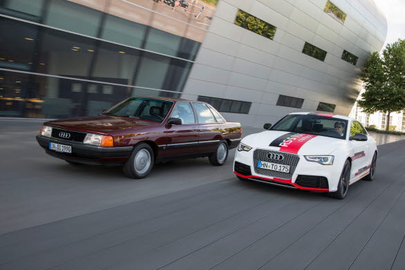 Audi 100 2.5 TDI och Audi RS 5 TDI Concept