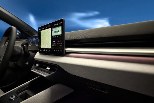 Den behagliga känslan hos alla ytor, knappar, reglage och handtag skapar en inbjudande och vänlig atmosfär.